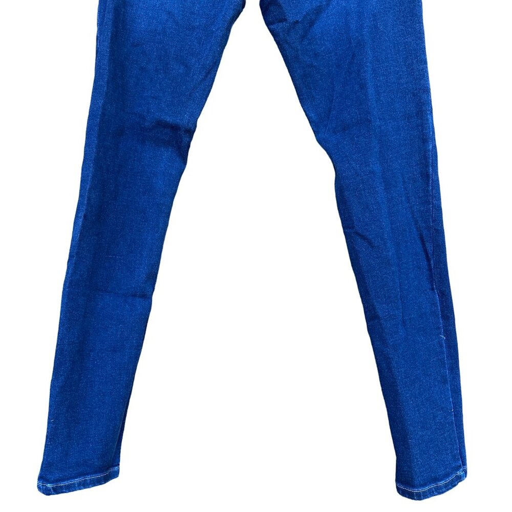 Indigo Blue Maternity Dark Blue Skinny Jeans Size M - Picture 11 of 14